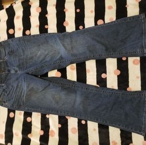 Boot cut jeans